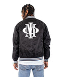 Black Varsity Make It Out Jacket