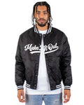 Front Black Varsity Make It Out Jacket